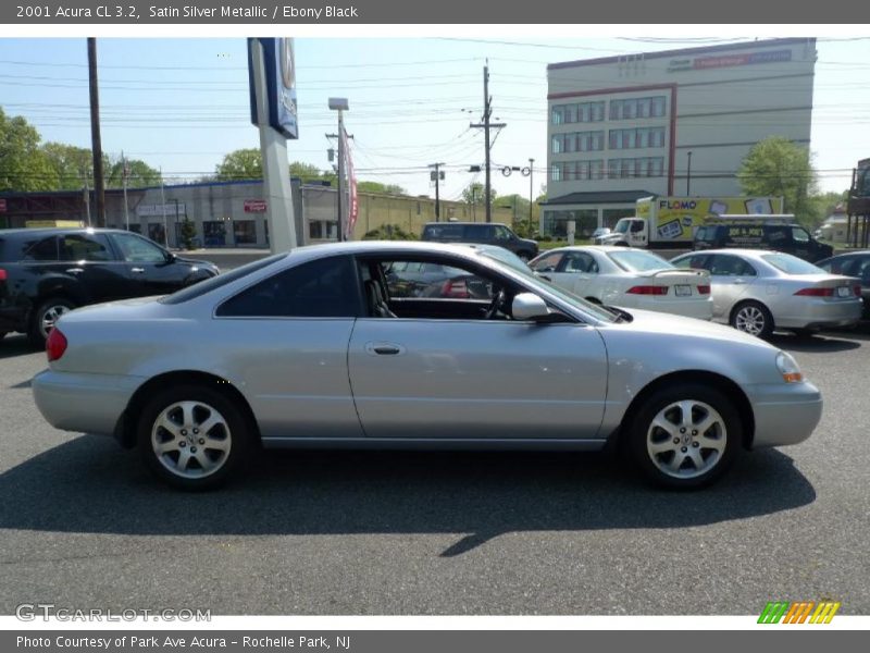 Satin Silver Metallic / Ebony Black 2001 Acura CL 3.2