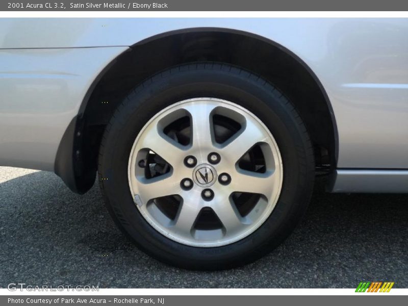 Satin Silver Metallic / Ebony Black 2001 Acura CL 3.2