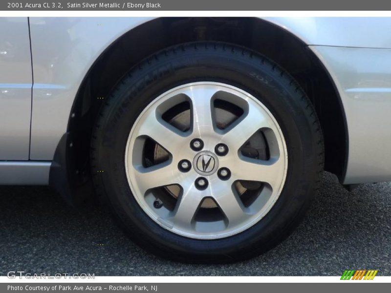 Satin Silver Metallic / Ebony Black 2001 Acura CL 3.2