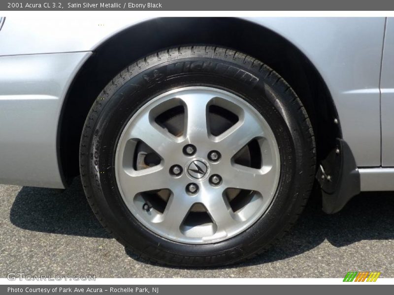 Satin Silver Metallic / Ebony Black 2001 Acura CL 3.2