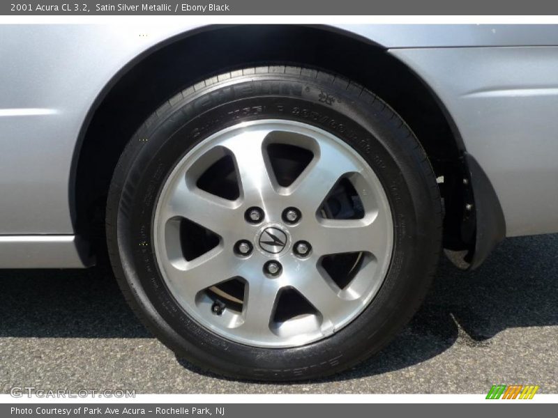 Satin Silver Metallic / Ebony Black 2001 Acura CL 3.2