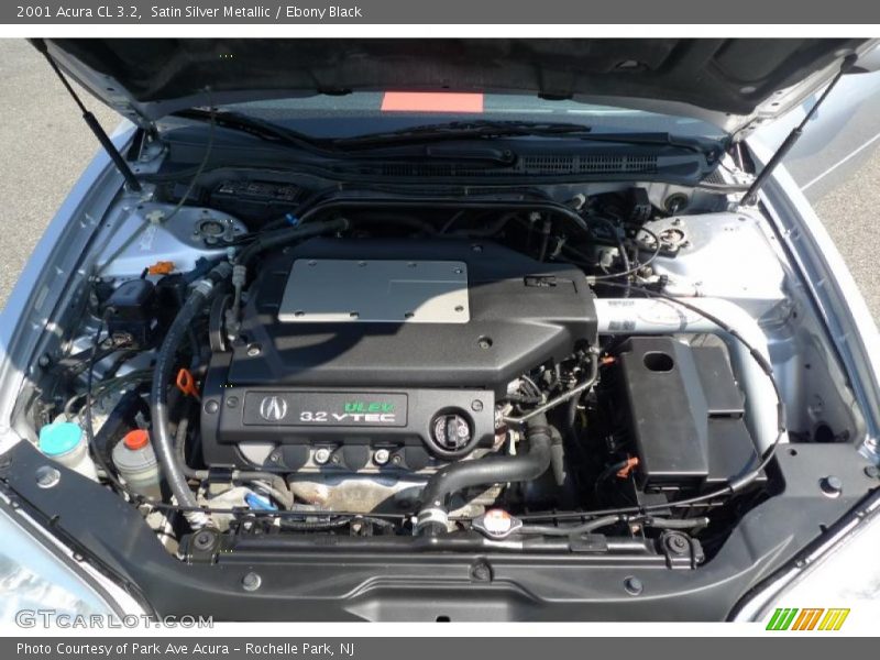 Satin Silver Metallic / Ebony Black 2001 Acura CL 3.2