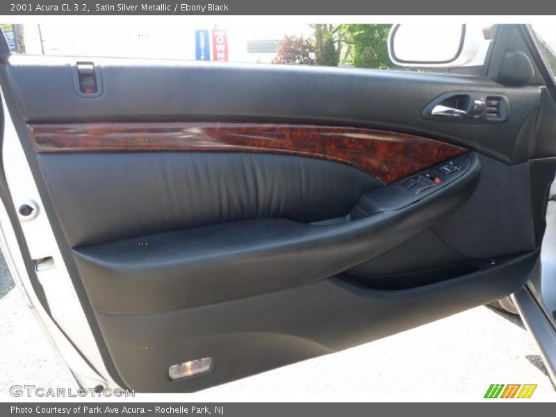 Satin Silver Metallic / Ebony Black 2001 Acura CL 3.2