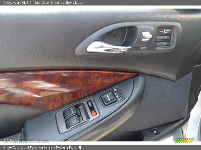 Satin Silver Metallic / Ebony Black 2001 Acura CL 3.2