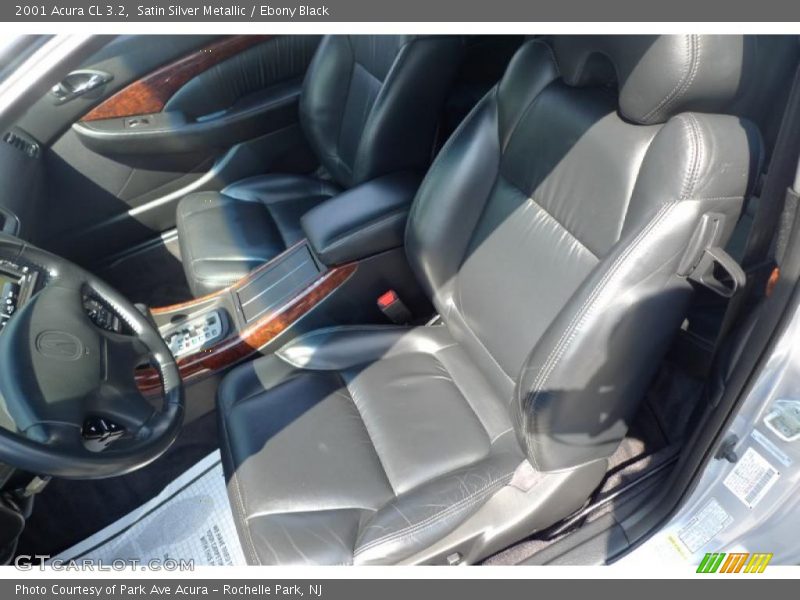 Satin Silver Metallic / Ebony Black 2001 Acura CL 3.2
