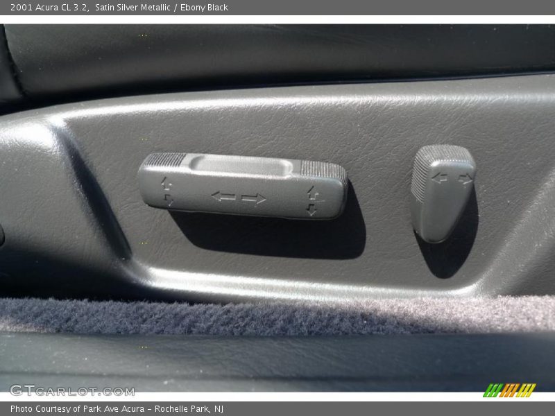 Satin Silver Metallic / Ebony Black 2001 Acura CL 3.2