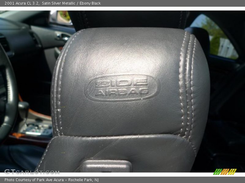 Satin Silver Metallic / Ebony Black 2001 Acura CL 3.2