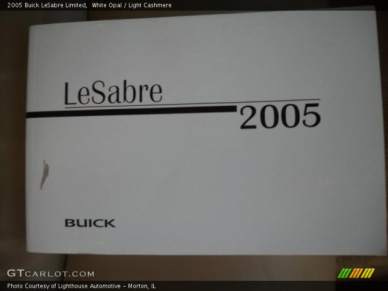 White Opal / Light Cashmere 2005 Buick LeSabre Limited