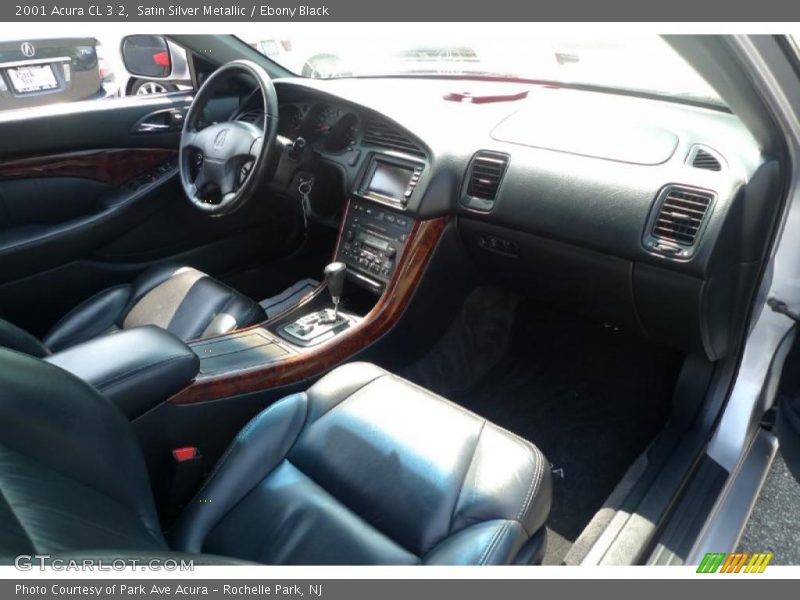 Satin Silver Metallic / Ebony Black 2001 Acura CL 3.2
