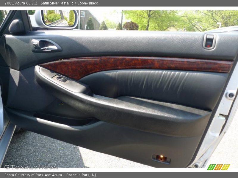 Satin Silver Metallic / Ebony Black 2001 Acura CL 3.2