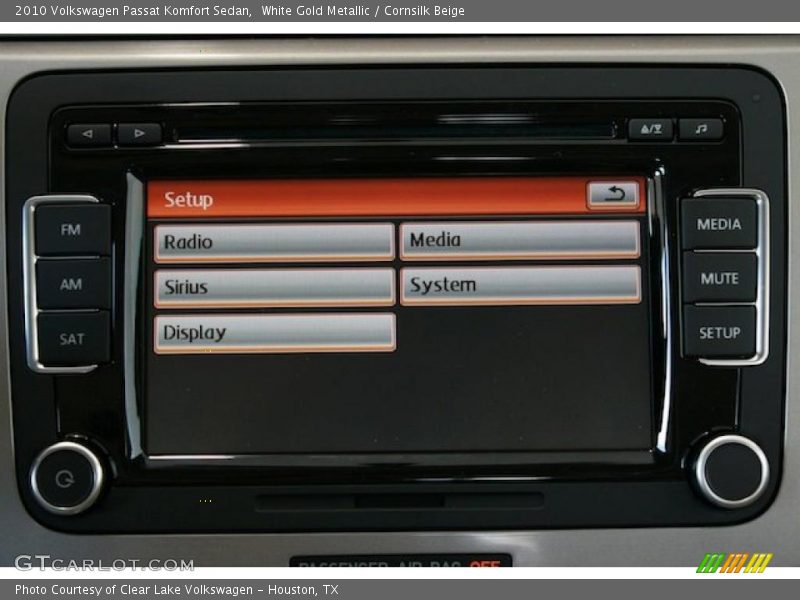 White Gold Metallic / Cornsilk Beige 2010 Volkswagen Passat Komfort Sedan