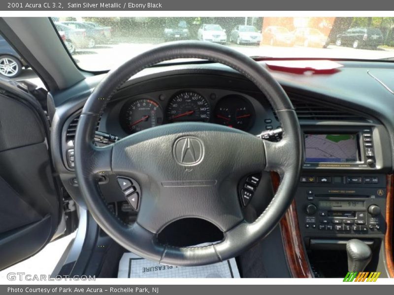 Satin Silver Metallic / Ebony Black 2001 Acura CL 3.2
