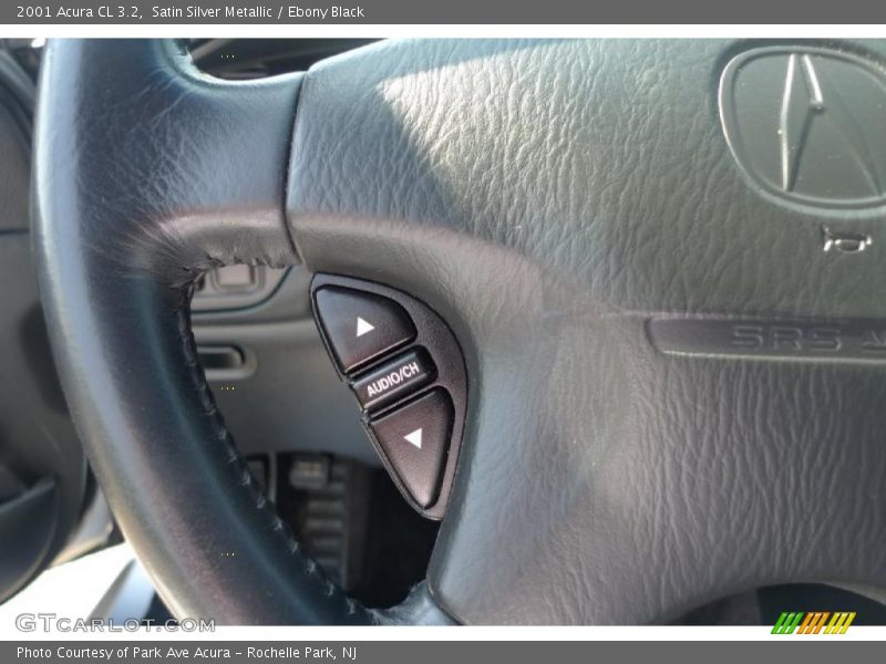 Satin Silver Metallic / Ebony Black 2001 Acura CL 3.2