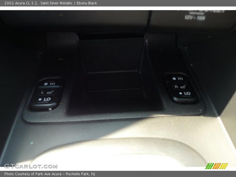 Satin Silver Metallic / Ebony Black 2001 Acura CL 3.2