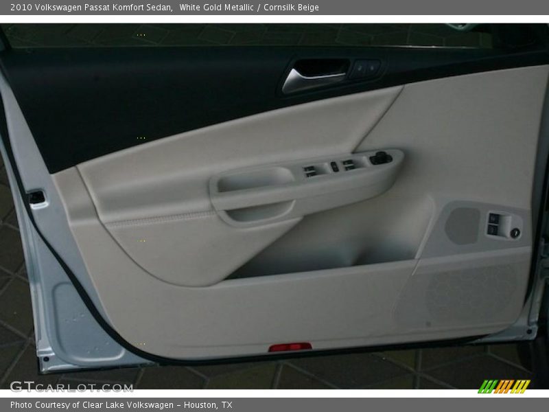 White Gold Metallic / Cornsilk Beige 2010 Volkswagen Passat Komfort Sedan