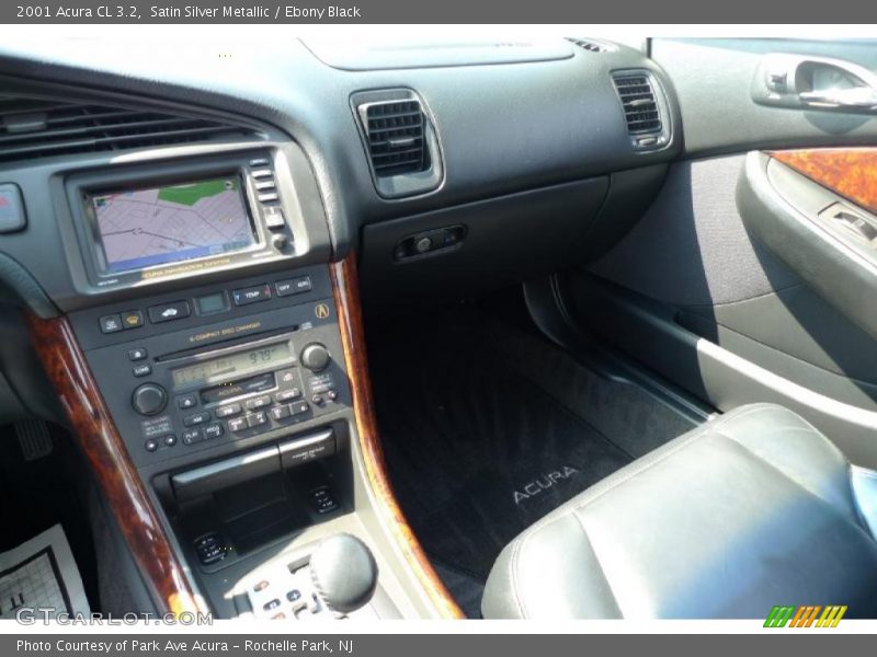 Satin Silver Metallic / Ebony Black 2001 Acura CL 3.2
