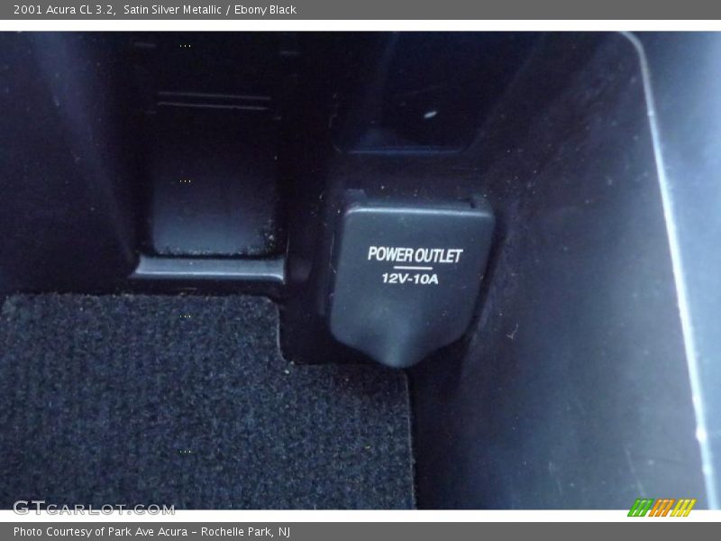 Satin Silver Metallic / Ebony Black 2001 Acura CL 3.2