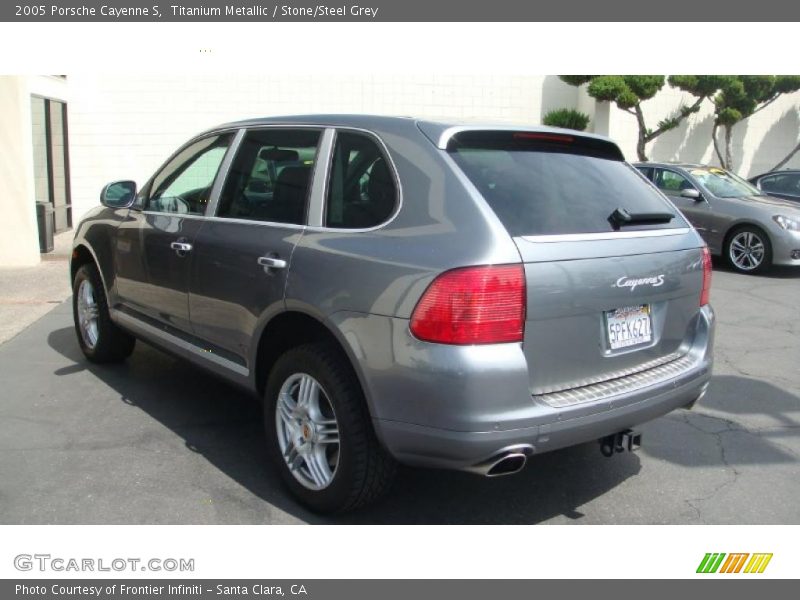 Titanium Metallic / Stone/Steel Grey 2005 Porsche Cayenne S