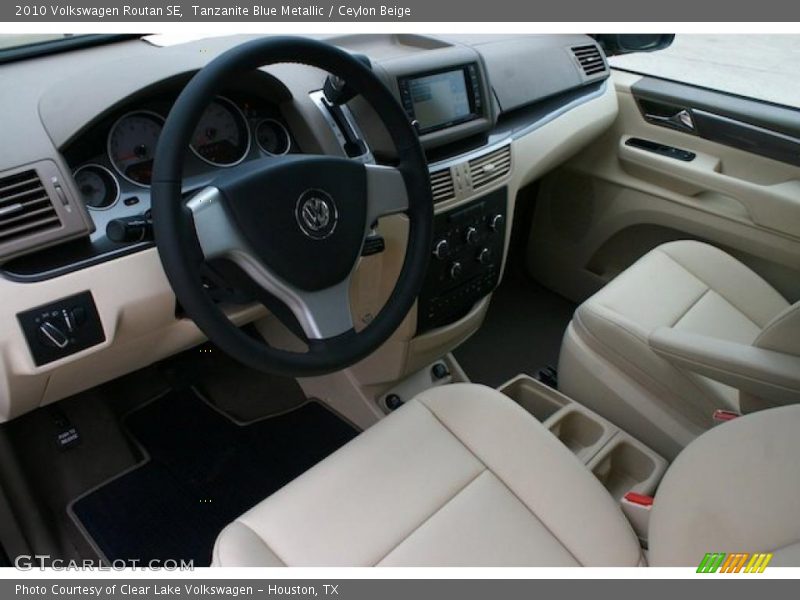 Tanzanite Blue Metallic / Ceylon Beige 2010 Volkswagen Routan SE