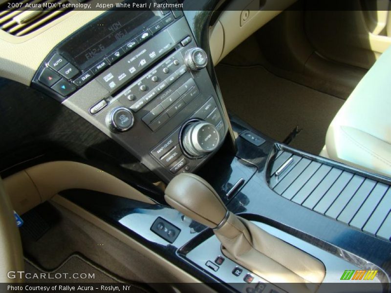 Aspen White Pearl / Parchment 2007 Acura MDX Technology