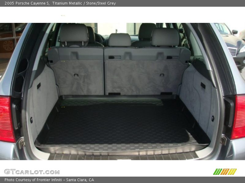 Titanium Metallic / Stone/Steel Grey 2005 Porsche Cayenne S