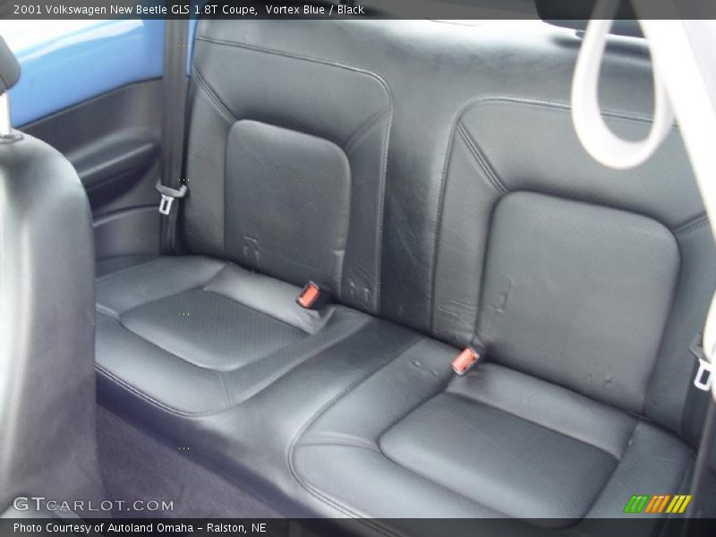 Vortex Blue / Black 2001 Volkswagen New Beetle GLS 1.8T Coupe