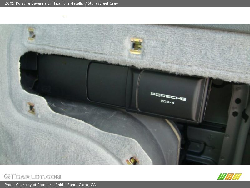 Titanium Metallic / Stone/Steel Grey 2005 Porsche Cayenne S