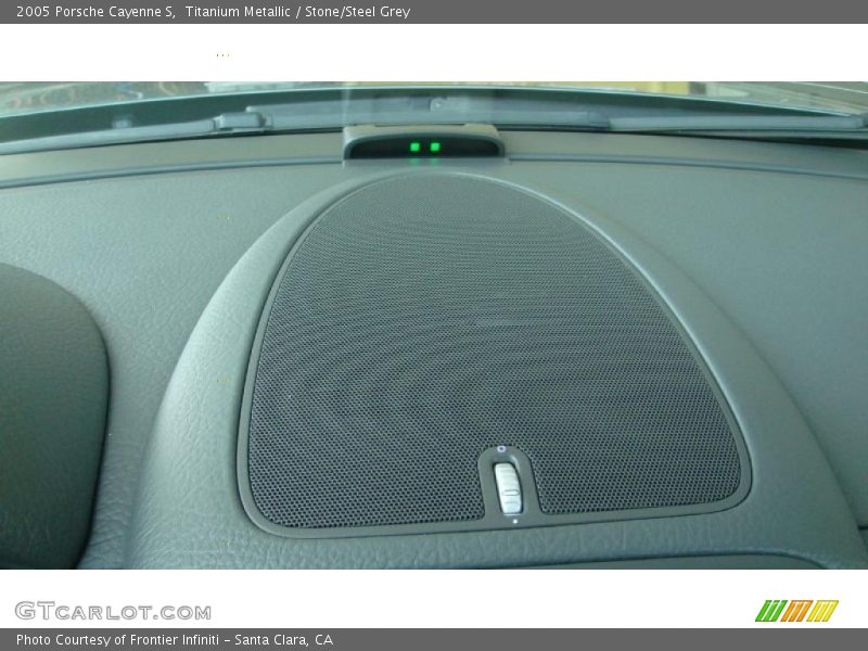 Titanium Metallic / Stone/Steel Grey 2005 Porsche Cayenne S