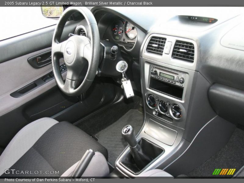 Brilliant Silver Metallic / Charcoal Black 2005 Subaru Legacy 2.5 GT Limited Wagon