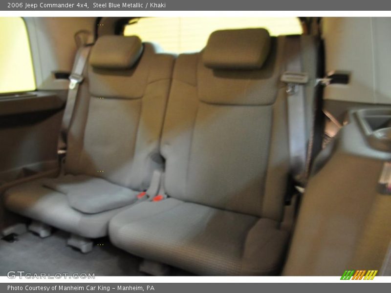 Steel Blue Metallic / Khaki 2006 Jeep Commander 4x4