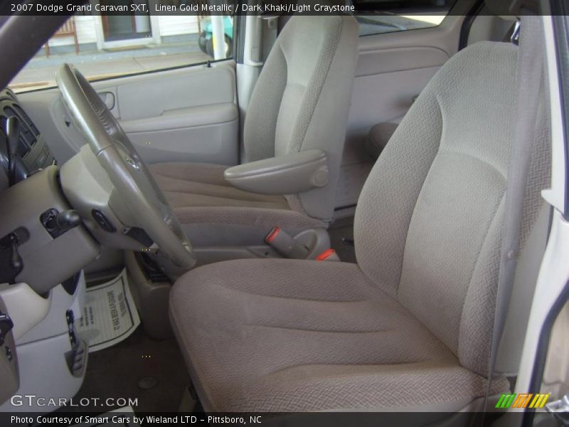 Linen Gold Metallic / Dark Khaki/Light Graystone 2007 Dodge Grand Caravan SXT