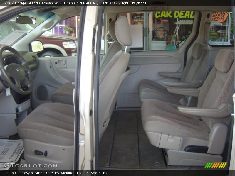 Linen Gold Metallic / Dark Khaki/Light Graystone 2007 Dodge Grand Caravan SXT