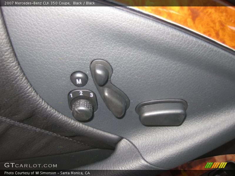 Black / Black 2007 Mercedes-Benz CLK 350 Coupe