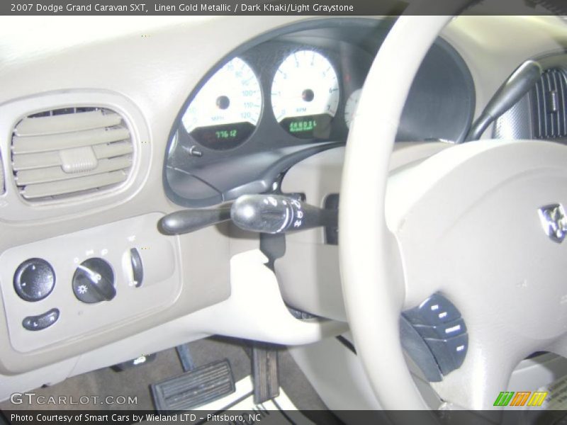 Linen Gold Metallic / Dark Khaki/Light Graystone 2007 Dodge Grand Caravan SXT