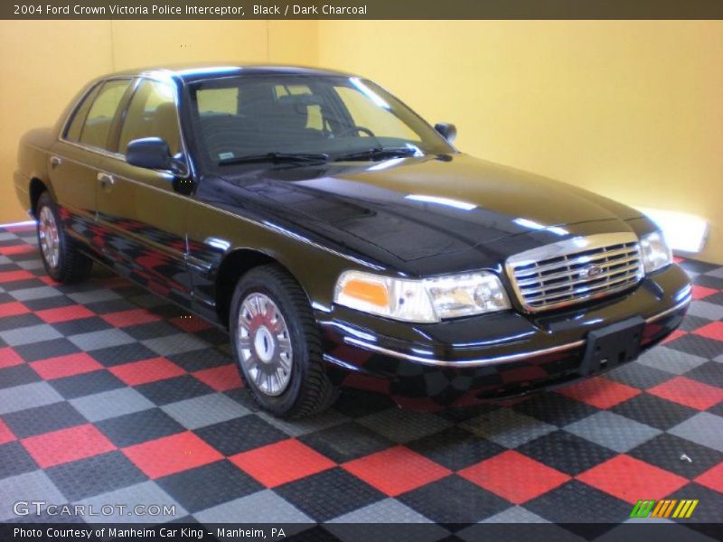 Black / Dark Charcoal 2004 Ford Crown Victoria Police Interceptor