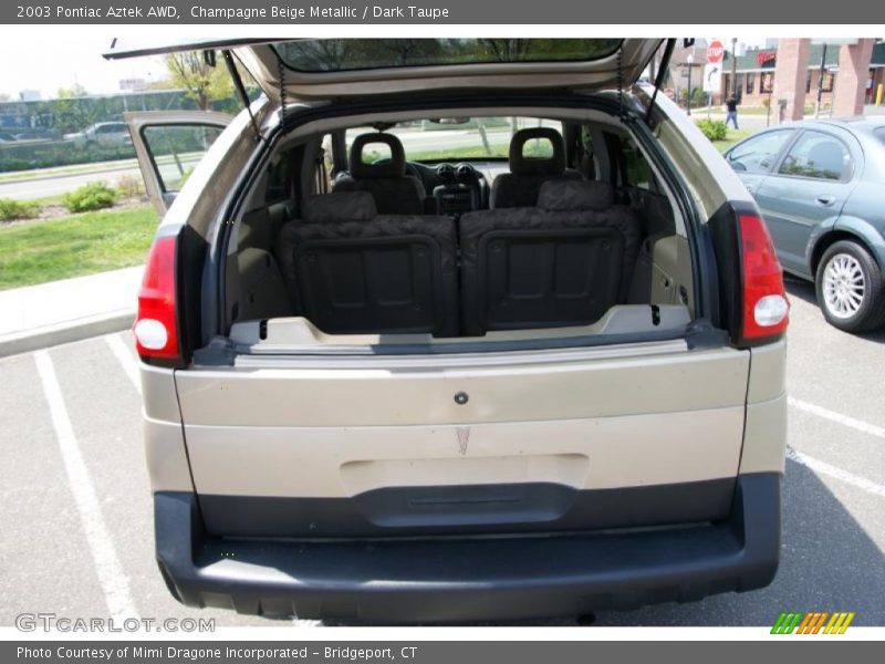 Champagne Beige Metallic / Dark Taupe 2003 Pontiac Aztek AWD
