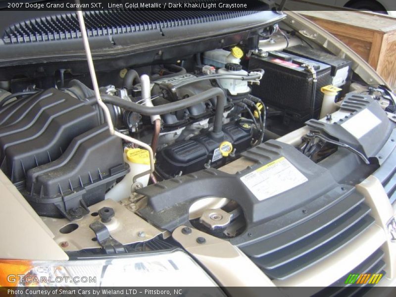 Linen Gold Metallic / Dark Khaki/Light Graystone 2007 Dodge Grand Caravan SXT