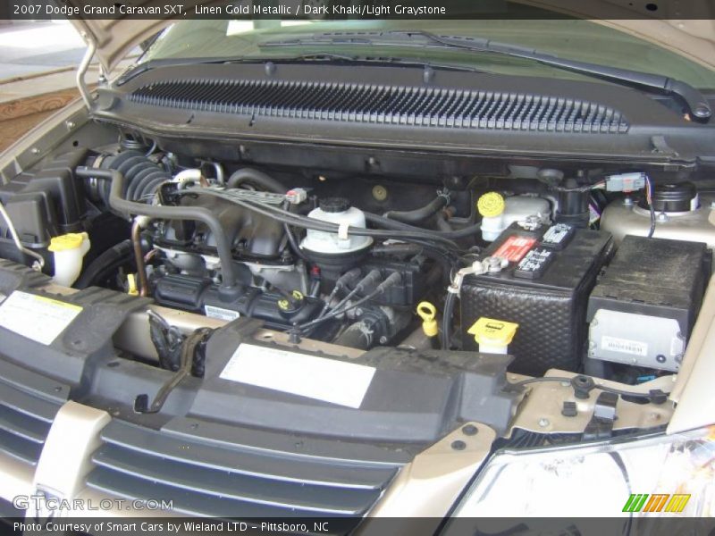 Linen Gold Metallic / Dark Khaki/Light Graystone 2007 Dodge Grand Caravan SXT