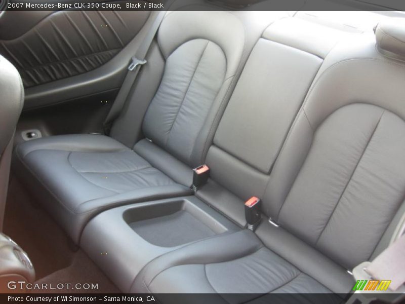 Black / Black 2007 Mercedes-Benz CLK 350 Coupe