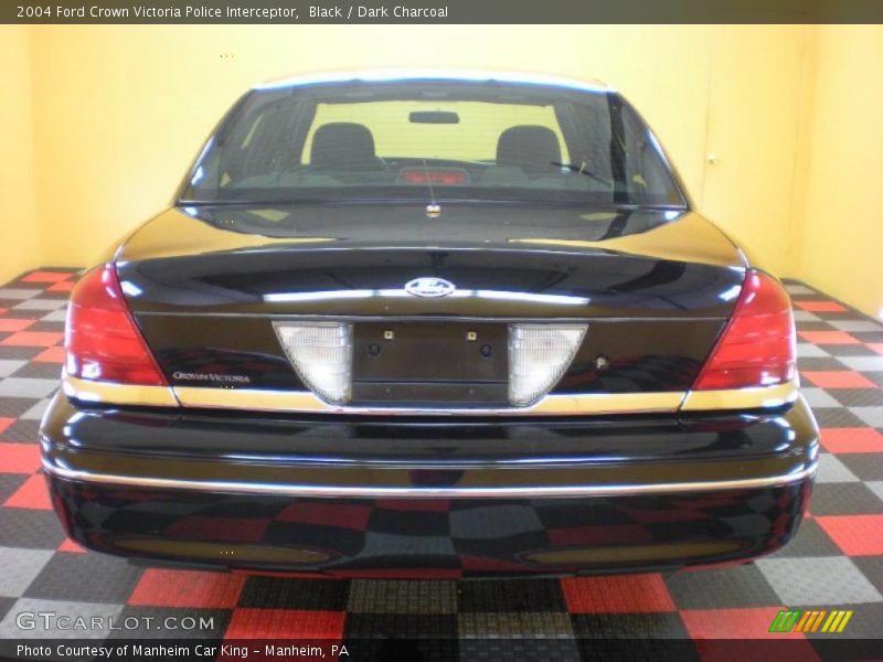 Black / Dark Charcoal 2004 Ford Crown Victoria Police Interceptor