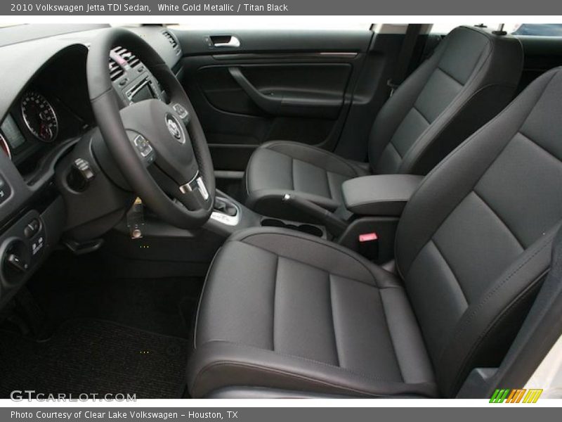 White Gold Metallic / Titan Black 2010 Volkswagen Jetta TDI Sedan