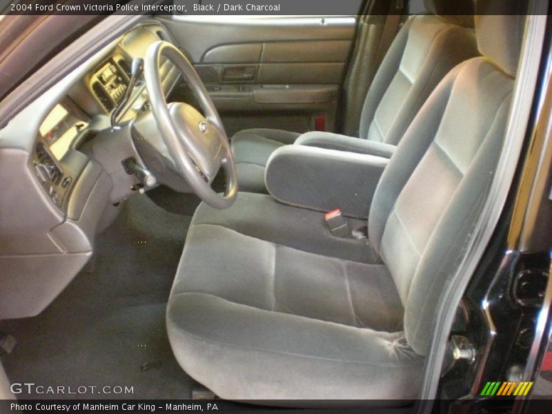 Black / Dark Charcoal 2004 Ford Crown Victoria Police Interceptor