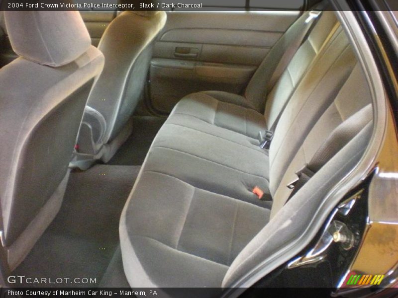 Black / Dark Charcoal 2004 Ford Crown Victoria Police Interceptor