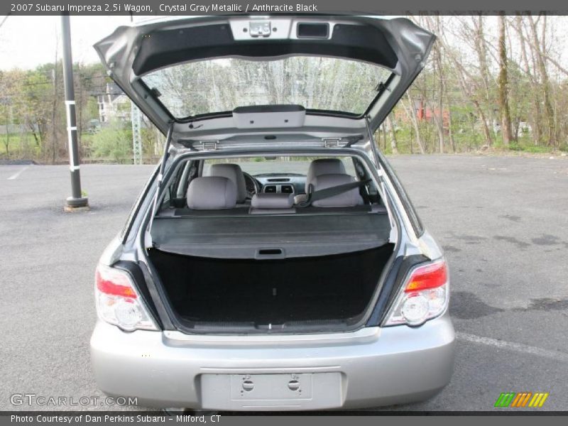 Crystal Gray Metallic / Anthracite Black 2007 Subaru Impreza 2.5i Wagon