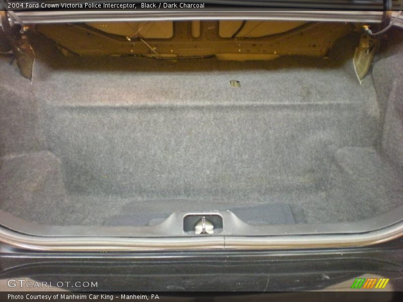Black / Dark Charcoal 2004 Ford Crown Victoria Police Interceptor