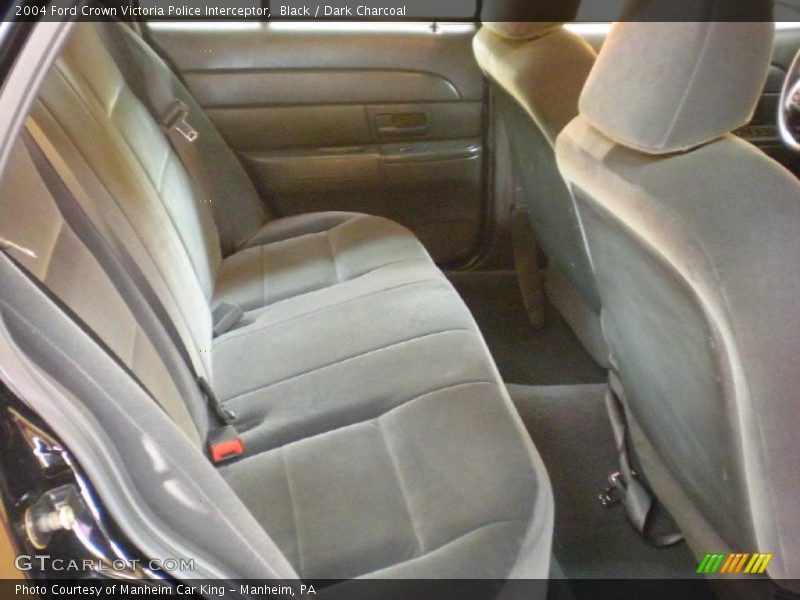 Black / Dark Charcoal 2004 Ford Crown Victoria Police Interceptor