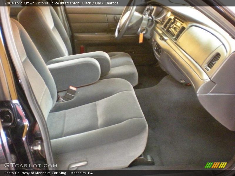 Black / Dark Charcoal 2004 Ford Crown Victoria Police Interceptor