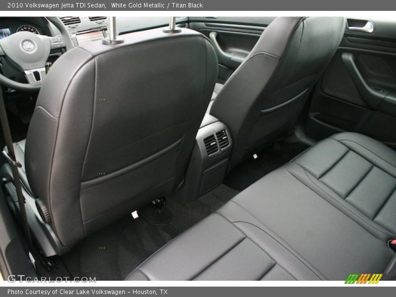 White Gold Metallic / Titan Black 2010 Volkswagen Jetta TDI Sedan