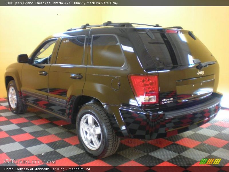 Black / Medium Slate Gray 2006 Jeep Grand Cherokee Laredo 4x4