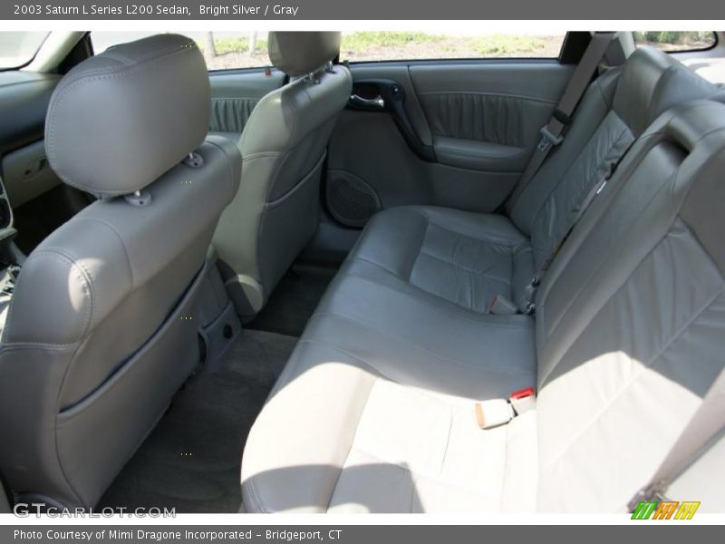 Bright Silver / Gray 2003 Saturn L Series L200 Sedan